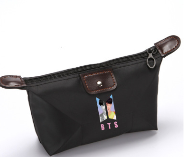Colourful Zipped Makeup Pouch