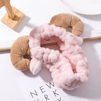 Plush Horn Skincare Headband