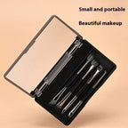 Pocket Makeup Brush & Mirror Set