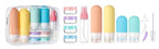 Travel Toiletry Bottle Set — 16 Pieces