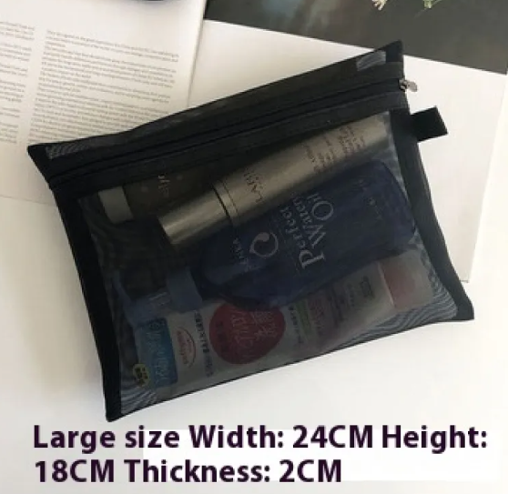 Mesh Makeup Pouch Collection