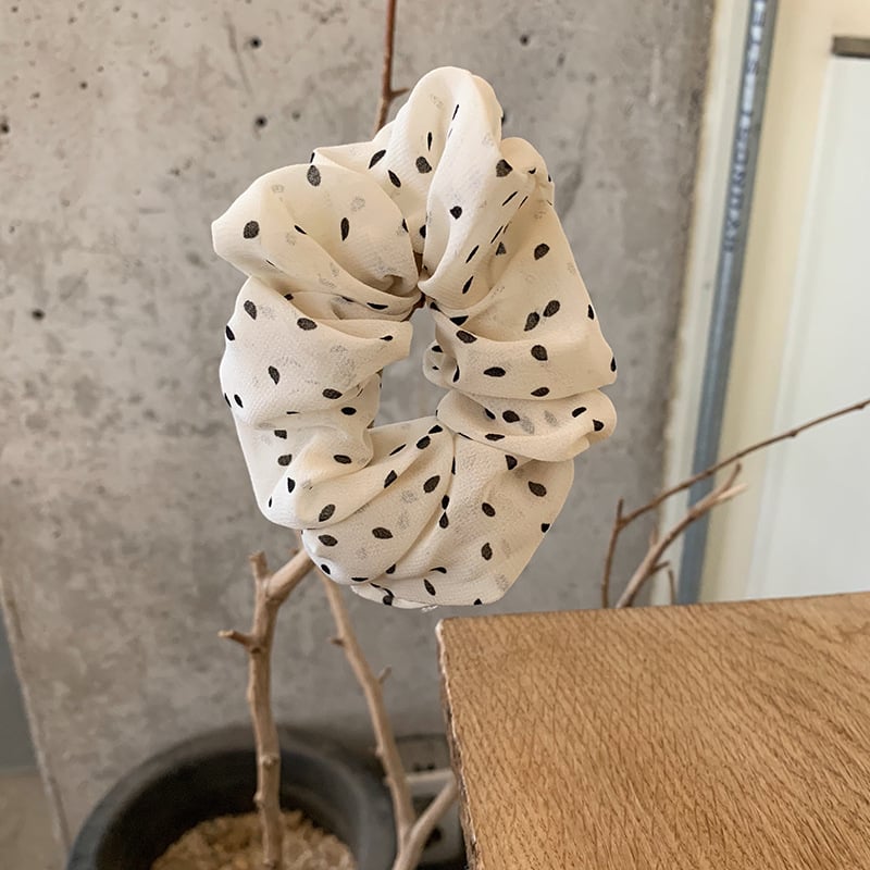 Printed Hair Scrunchie