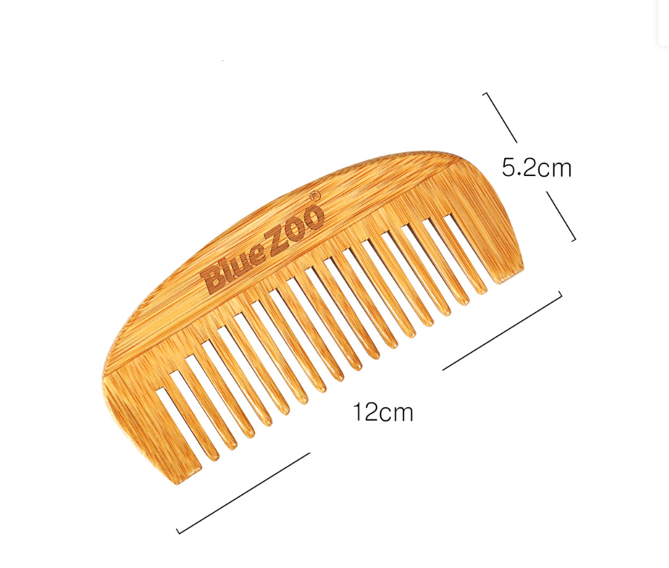 Compact Bamboo Hair Comb