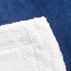Sherpa Fleece Throw Blanket — 130 × 160 cm