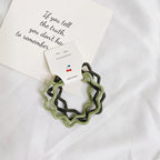 Candy Gradient Wave Hair Ties - Basic Hair Accessories