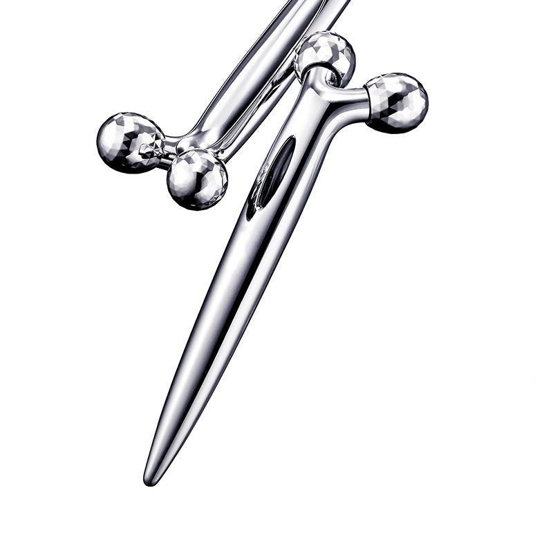 Mini Double-Roller Facial Massager