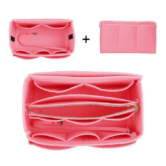Felt Makeup Bag - Versatile Felt Pouch
