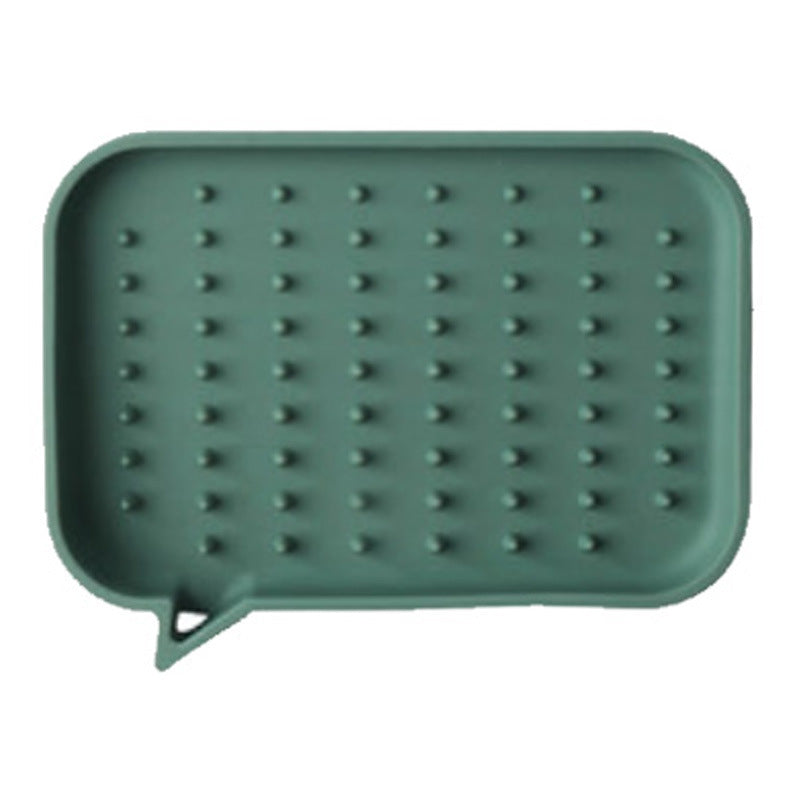 Silicone Draining Soap Tray
