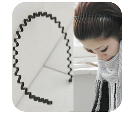 Wavy Metal Hairband