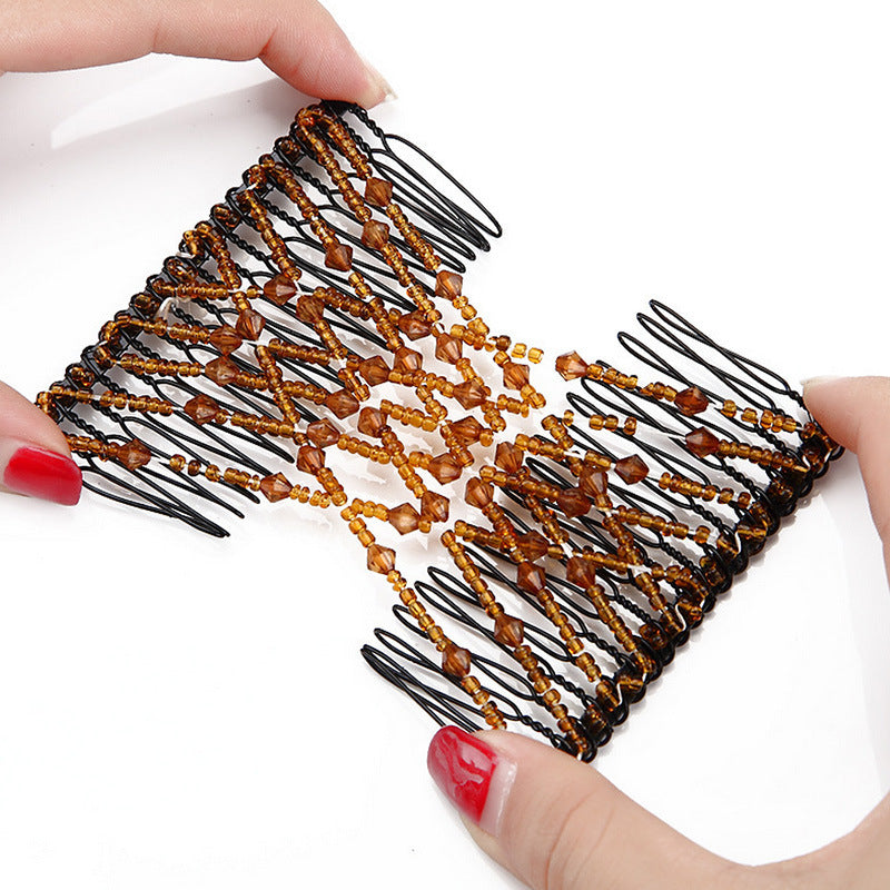 Beaded Hair Comb