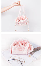 Velvet Drawstring Beauty Bag
