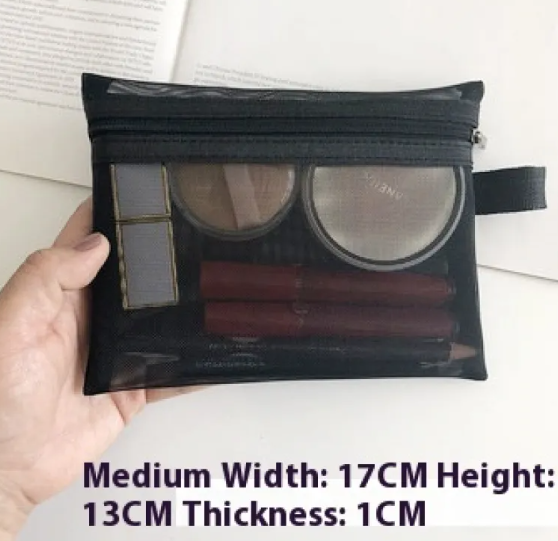 Mesh Makeup Pouch Collection