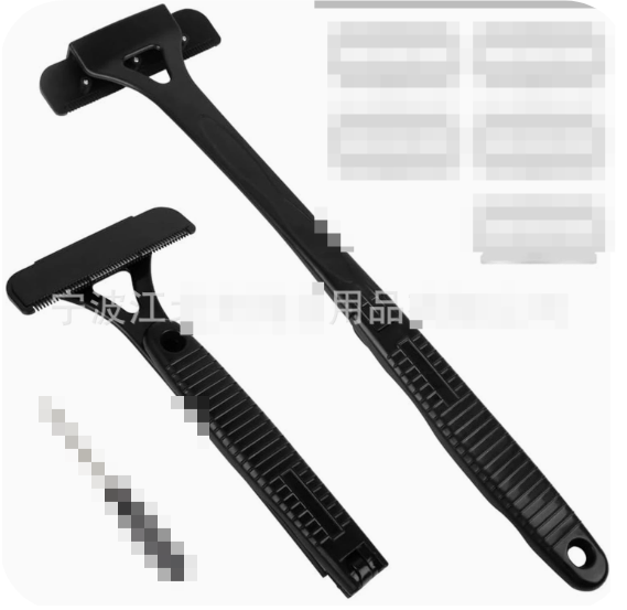 Foldable Long-Handle Back Shaver