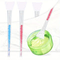 Silicone mask applicator brush colour examples; one brush supplied